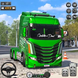 Real City Cargo Truck Driver icon